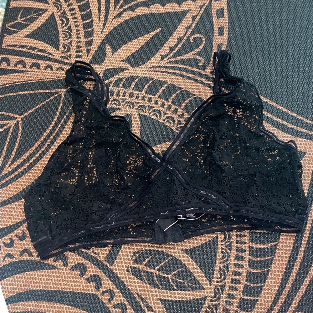Victoria's Secret Black Lace Bralette